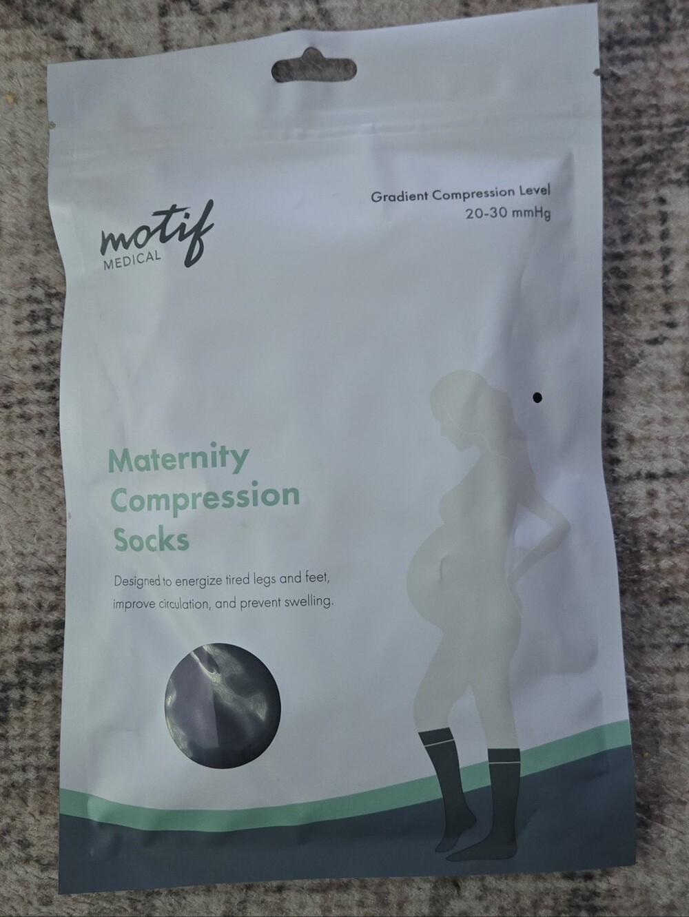 Motif Maternity Compression Socks Size Medium